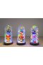 Christmas Themed Illuminated Decorative Glass Jar Alk5075