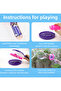 Bubble Blower Fan Toy with Bubble Solution & Tray, One-Button Big Bubbles - 6