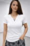 Women's V-Neck Basic Blouse 100% Cotton – Stylish, Casual, Comfortable Fit Blouse