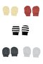 - Little Snuggles Mittens 5 pcs - Multicolor - 0M to 6M