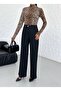 Women's Flowered Fabric Pants Jn0016 - 4