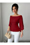 Women's Wide-Sleeve Detailed Blouse