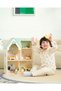 Wooden Dollhouse and Furniture Set - Figured & 2-Story (31 Pieces) - 7