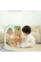 Wooden Dollhouse and Furniture Set - Figured & 2-Story (31 Pieces) - 8