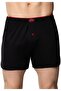 3-Pack Men's Towel Waist Comfortable Cut Cotton Boxer-Silver 4020