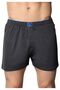 3-Pack Men's Towel Waist Comfortable Cut Cotton Boxer-Silver 4020