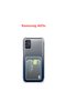 Samsung A03S Compatible Card Holder Wallet Transparent Edge Protected Corners Tank Phone Case