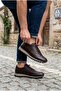 2103 Lisans Comfortable, Lightweight, Flexible, Elastic Laced Genuine Leather Men's Shoes