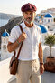 Men's Linen Peaky Blinders Cap - Summer Cotton Newsboy Hat - 2