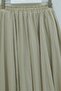 Elastic waist lined long waffle skirt - light mink - 5