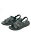 Genuine Leather Orthopedic Heel Gel Men's Sandals Slippers - Hac Umre Daily Comfortable Sole Sandals - 3