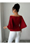 Women's Wide-Sleeve Detailed Blouse - 2