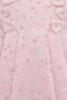 Heart Themed and Patterned Bandana Baby Girl Party Dress 6-12-18-24 Months 36201Pr - 4