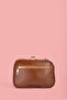 Women's Cross Strap Leather Bag with 4 Compartments, Multi-Compartment Scholarship Zippered Daily Shoulder Bag - 6