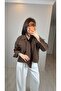 Brown Tie-Up Stylish Shirt Blouse - 2