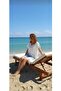 Organic Bamboo Woven %100 Cotton Pareo – Casual Model Standard Size Beach Dress - 5
