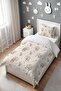 Floral Cute Forest Patterned Single Baby Kids Bedding Set - 3