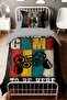 Game Break Patterned Single Baby Kids Bedding Set - 2