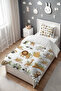 Cheerful Forest Patterned Single Baby Kids Bedding Set - 3