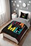 Game Continue Patterned Single Baby Kids Bedding Set - 3