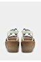 White Women's Heeled Sandals - 4