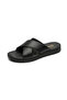 Gr0487 Inside and Outside Genuine Leather Non-Slip Sole Comfortable Soft Strap Home Outdoor Pool Slippers Slippers
