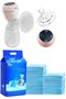 Hands-Free Electric Breast Pump With Baby Changing Mats - Blue - 90 Pcs