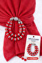 Magnetic Scarf Shawl Fastener with Bead Detail – Strong Fixer (6 Color Options) - 2