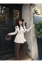 Modern Cut Padded Shoulder Detailed Double-Breasted Women's Blazer Jacket - 3
