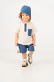 Baby Boy Summer 2-Piece Muslin Set with Hat as a Gift - 6