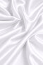 White Matte Satin Fabric, 150 cm Wide