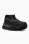 Men's Black Sports Shoes - Lightweight Running and Walking Sneaker with Air Glide System Technology - 6