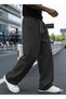 2-Pack Men's Seasonal Oversize Sweatpants Set - Black & Gray Color Options - Comfortable Fit - 6