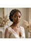 Luxurious Crystal Stone Bridal Hair Accessory, Henna Night Evening Dress Elegance - 5