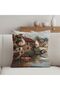 غطاء وسادة مزخرف بنمط ثنائي الاتجاه من كارلا لورين-29 مقاس 45x45 - 2