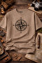 North Star Compass Premium Unisex T-Shirt – Minimal & Powerful Style