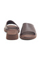 İst T-100 Genuine Leather Flat Sole Slippers - 4