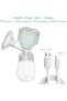 Electric Breast Pump & Disposable Changing Mats - Blue - 180 Pcs - 2