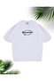 -Women's Black Revers Stone Oversize T-Shirt 100% Cotton |   Comfortable Fit Short Sleeve