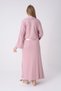 Maternity Nightgown and Robe Set – Maternity Nightgown Set, Cotton Viscose with Lace Detail - 6