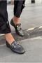 Elara Women's Loafer Black Matte Leather - 3