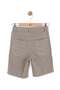 Boy's 8-14 Years Old Lyocell Fabric Bermuda Shorts Stone Color - 5