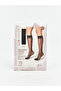Black 15 Denier Women's Knee High Socks 2-Pack - 4