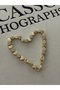 Cm Jewellery-Heart and Stone Gold Bracelet/Does Not Tarnish/17+2 cm - 3