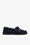 Rana Navy Blue Suede Leather Women's Loafer