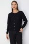 Fabric Patterned Ornamental Buttoned Blouse - 2