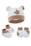 – Cozy Bundle Baby Hat, Mittens & Socks Set - Multicolor - 0M to 6M
