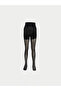 Black 20 Denier Matte Women's Corseted Pantyhose - 2