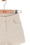 Baby Girl 1-4 Years Old Skirt with Tassels Modal Fabric Shorts Cream - 2