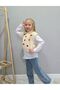 Girls Vest Shirt Jeans 3-Piece Heart Embroidered Set